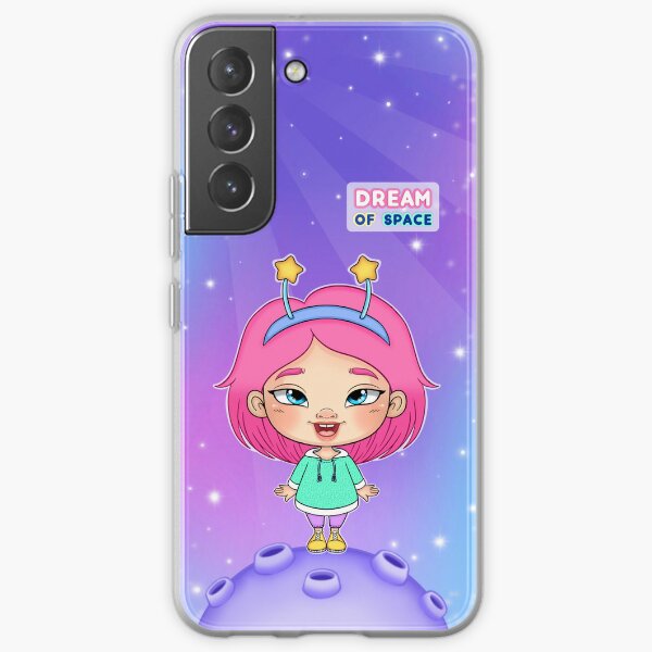 Cute Space Girl Winnie * Kawaii * Science Fiction * Universe * Galaxy Samsung Galaxy Soft Case