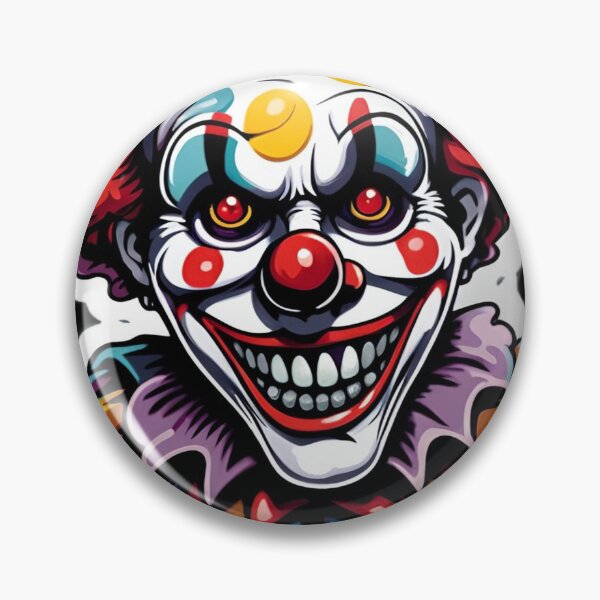 Item preview, Evil Clown designed and sold by Dose of Dysfunction.