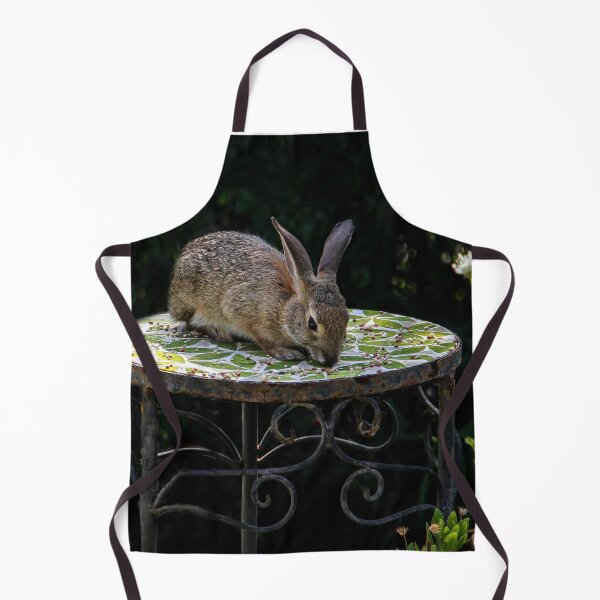 Item preview, Bunny Eating Bird Seeds! designed and sold by heatherfriedman.