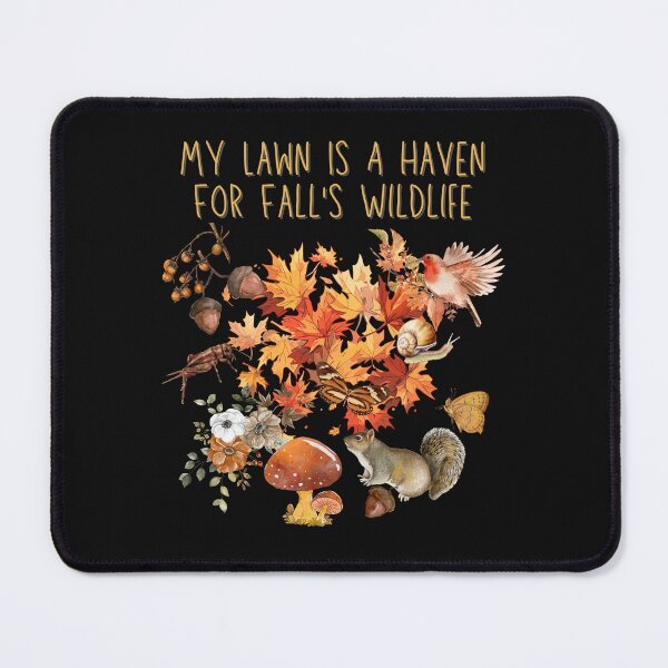 Item preview, My Lawn Is A Haven For Fall Colorful Design designed and sold by EarthArtDesigns.