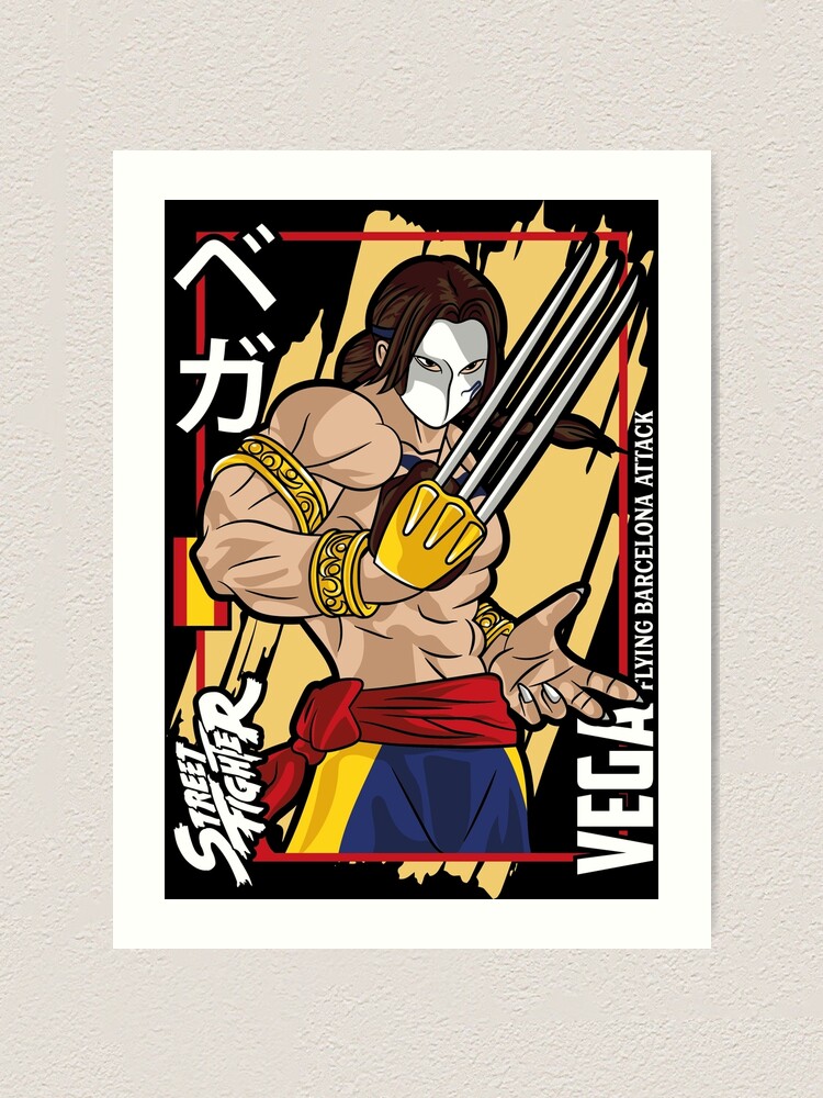 Vega artwork #2, Street Fighter 2