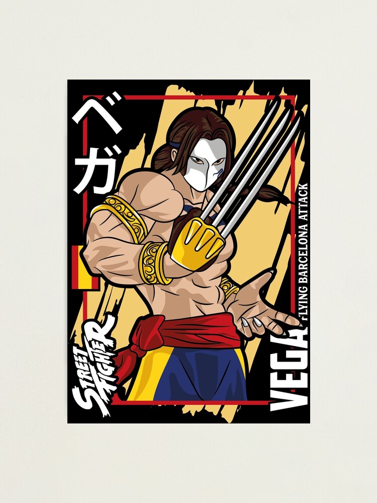 Vega Character Concept Art, Images, Street Fighter II