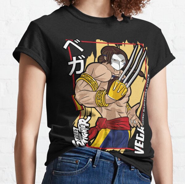 Camiseta Vega Street Fighter Gamer Geek Nerd Blusa Camisa