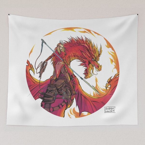 Item preview, Dragon Rider designed and sold by AndrewLawArt.