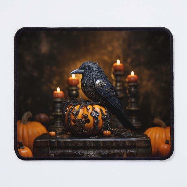 Item preview, Halloween Crow - Jeweled designed and sold by Gritz - Photographer, AI Artist.
