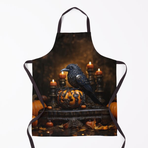 Item preview, Halloween Crow - Jeweled   designed and sold by Gritz - Photographer, AI Artist.