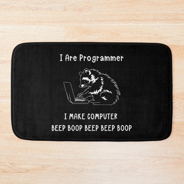 Item preview, Raccoon I Are Programmer  designed and sold by PiggyBoxer.