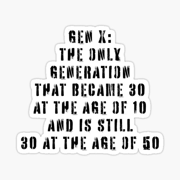 Item preview, Gen X designed and sold by Texterns.
