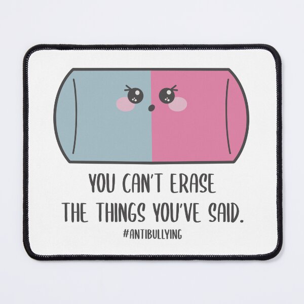 Item preview, Anti bully Eraser designed and sold by SmartRemarks.