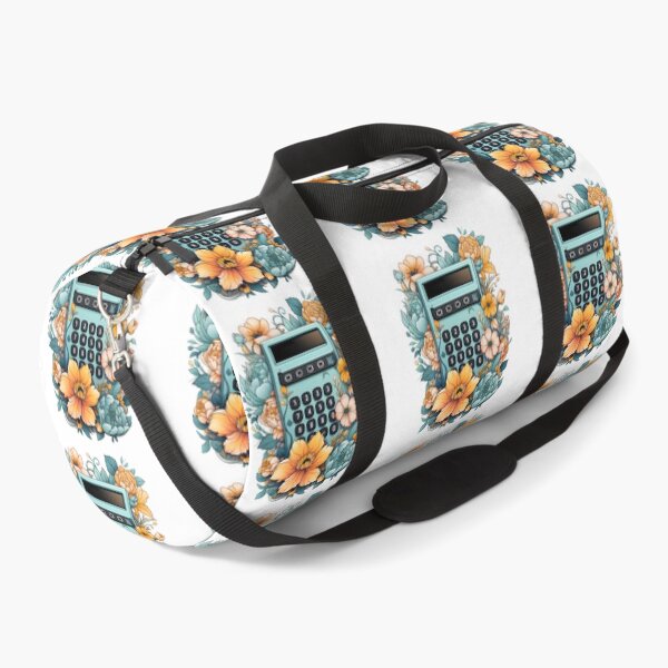 Item preview, Floral school calculator designed and sold by PawsandPages.