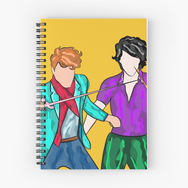 Aperçu de l'œuvre Simon et Baz - Continuez créée et vendue par ErinIsMakingArt.