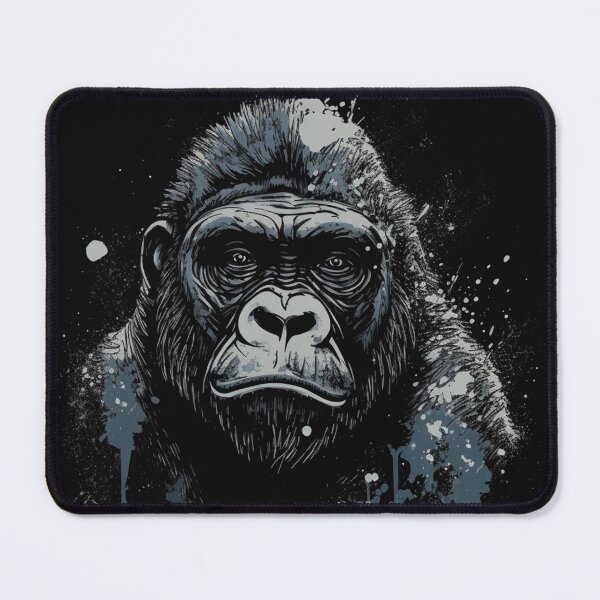 Item preview, A Street Art Gorilla Face Distressed Style designed and sold by GVRDesign.