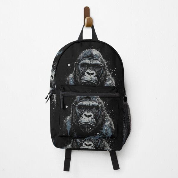Item preview, A Street Art Gorilla Face Distressed Style designed and sold by GVRDesign.