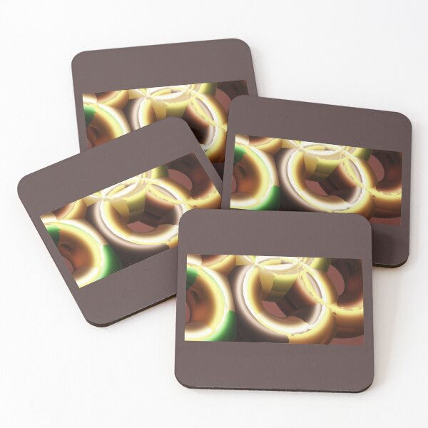 Item preview, Golden Circle with Bronze and Green Wearable Digital Fine Art Merch designed and sold by JoyceDade.