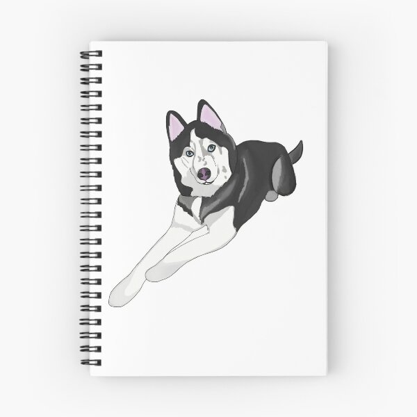 Item preview, Enzo the Husky designed and sold by ButteredDoodles.