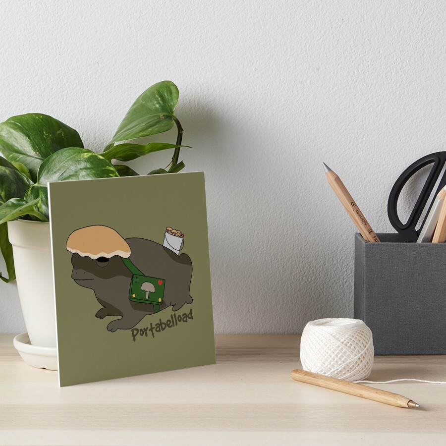 Item preview, Art Board Print designed and sold by RancherToads.
