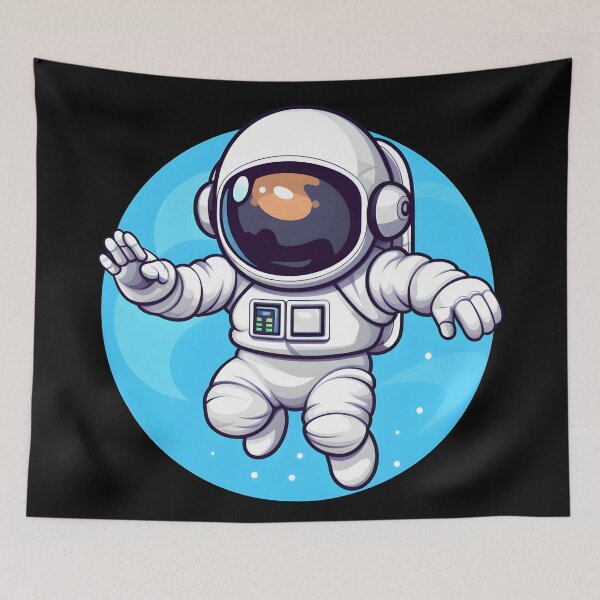 Item preview, Cartoon Astronaut in Detailed Character Illustration designed and sold by aigcx.