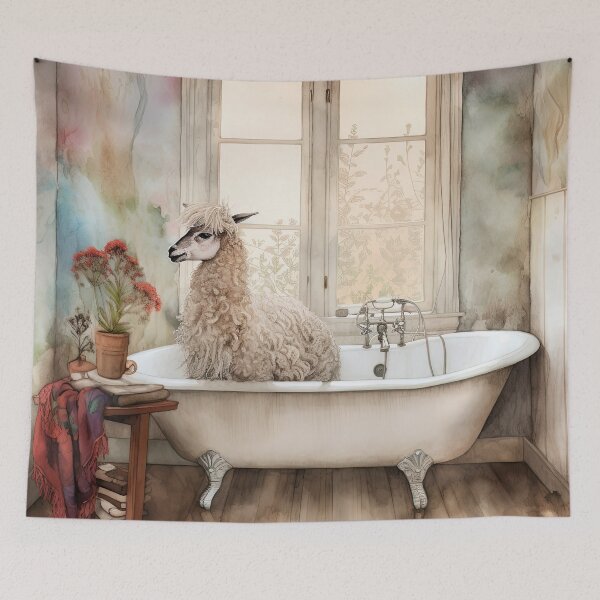 Item preview, Bathtime V designed and sold by Sasha Art Gallery.