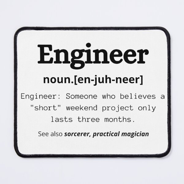 Item preview, Engineer's Jest Canvas designed and sold by Custom-Print.