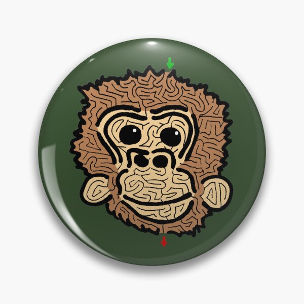Item preview, Chimp Maze designed and sold by AiXeLsyD13.