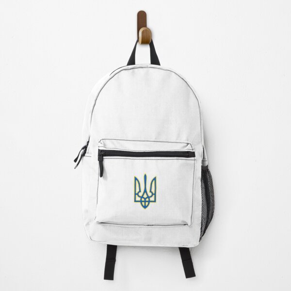 Ukrainian Fashion Backpack 2022 | Modern Gift Trident Trizyb Ukraine Forever on sale Backpack