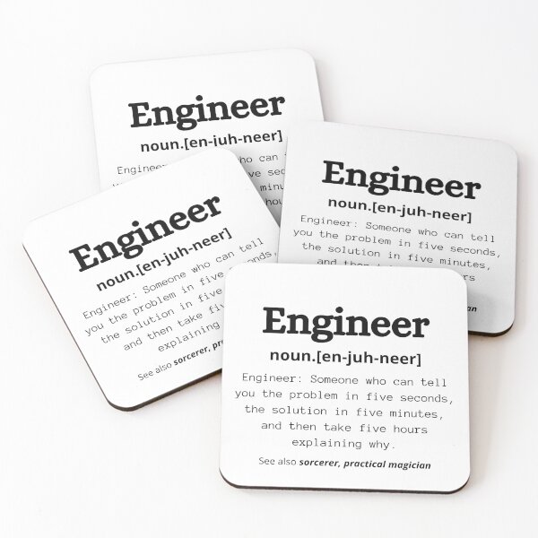 Item preview, Engineer's Jest Canvas designed and sold by Custom-Print.