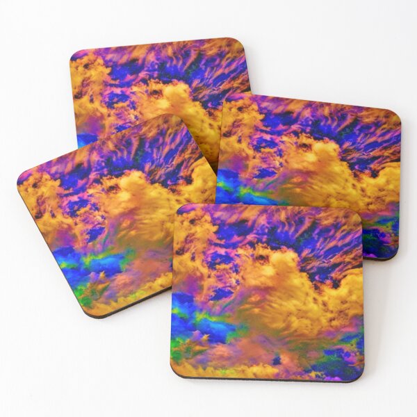 Item preview, Abstract Colorful Stormy Sky designed and sold by calibrit.