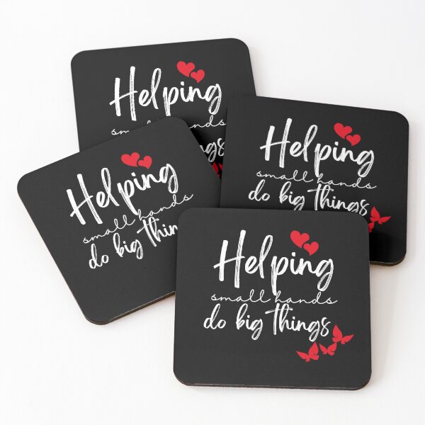 Item preview,  Helping small hands do big things designed and sold by Oreo2020 Creations.