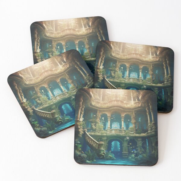 Item preview, A Mystical Underwater Palace designed and sold by WhiteWolfe0127.