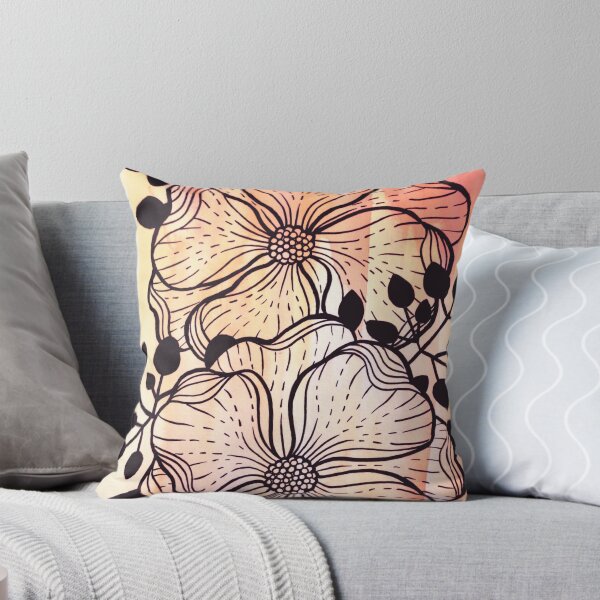 Item preview, Flores De Acuarela Rosa Duda designed and sold by BEATRIZKOBORI.