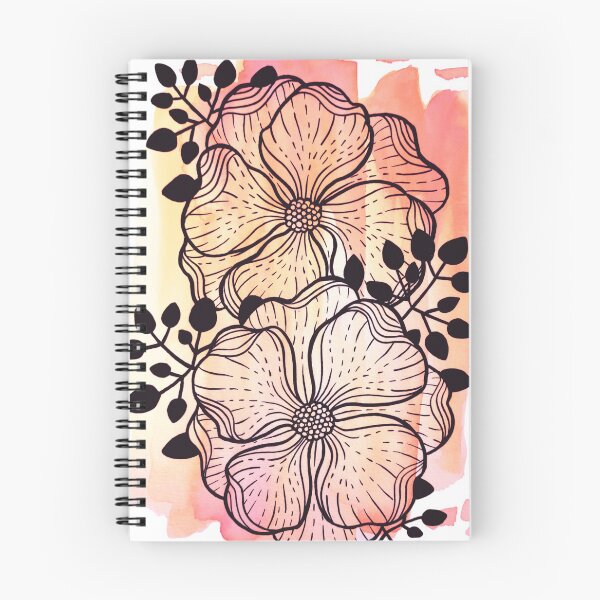 Item preview, Flores De Acuarela Rosa Duda designed and sold by BEATRIZKOBORI.