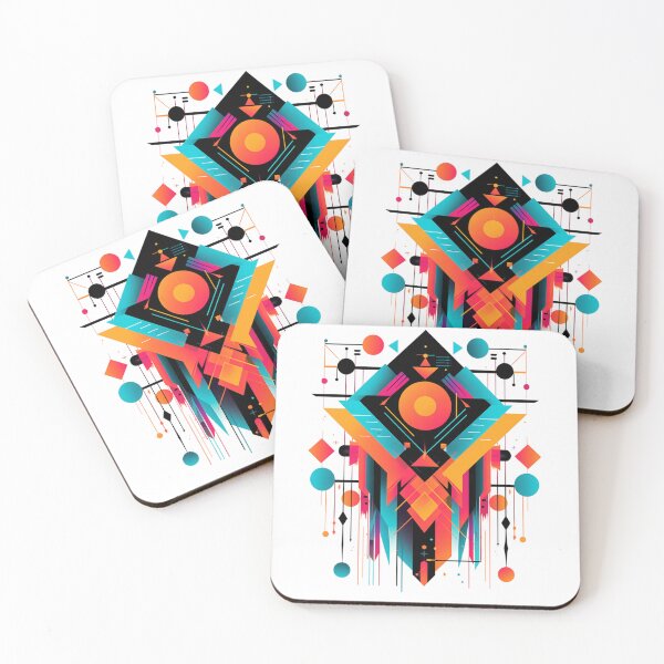 Item preview, Geometric Balance in Techno designed and sold by Brand Uno Studio.