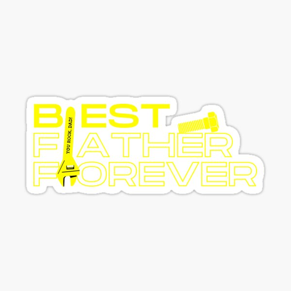 Vista previa del artículo con la obra «El mejor padre para siempre: BFF con una llave y un tornillo», diseñado y vendido por Feefik007.