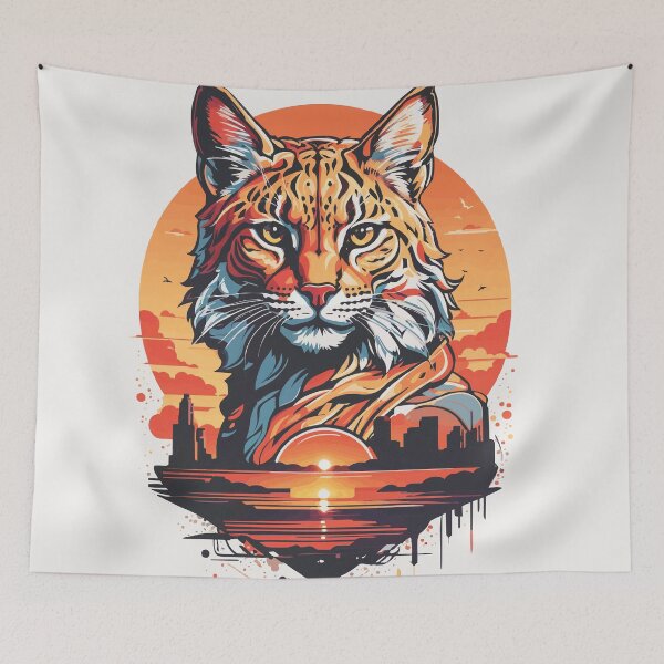 Item preview, Cat, Sunset, Animals, Colors #3 designed and sold by MarcioCellos.