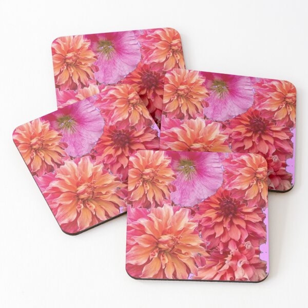 Item preview, ASSORTED GARDEN FLOWER  PINK ART designed and sold by sharlesart.