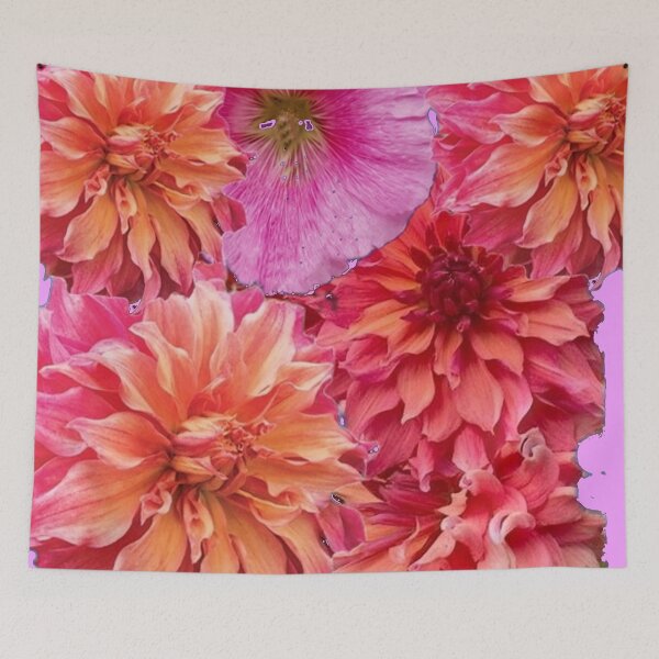 Item preview, ASSORTED GARDEN FLOWER  PINK ART designed and sold by sharlesart.