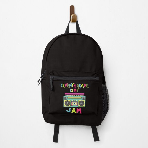 Item preview, Retro Seventh Grade Is My Jam Cool Boombox Back To School designed and sold by MagicSD Designs.