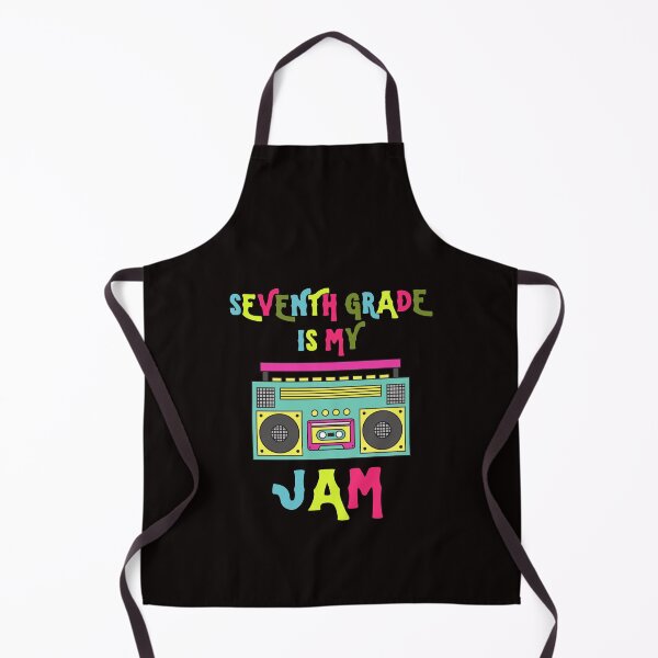 Item preview, Retro Seventh Grade Is My Jam Cool Boombox Back To School designed and sold by MagicSD Designs.