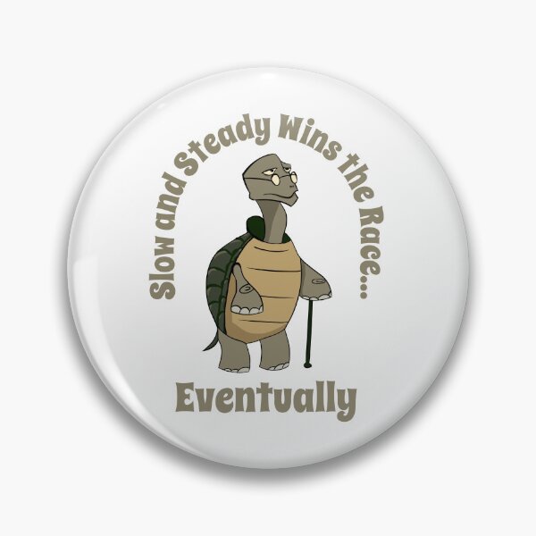 Item preview, Slow and steady wins the race eventually, Turtle Lover designed and sold by Kamran-Sharjeel.