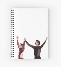 Tessa und Scott Spiralblock
