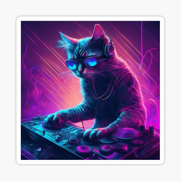 Mr. Kitty, Mr, Dark, Synthwave, Darkwave, HD phone wallpaper