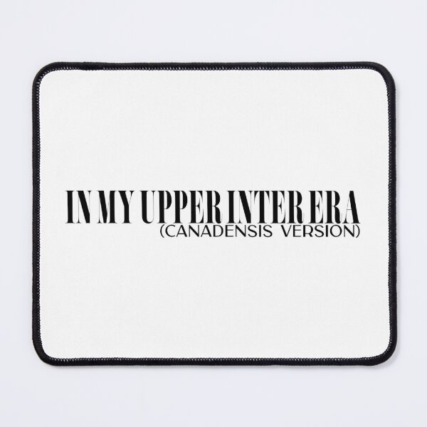 Item preview, In My Upper Inter Era designed and sold by CampStickerSpot.
