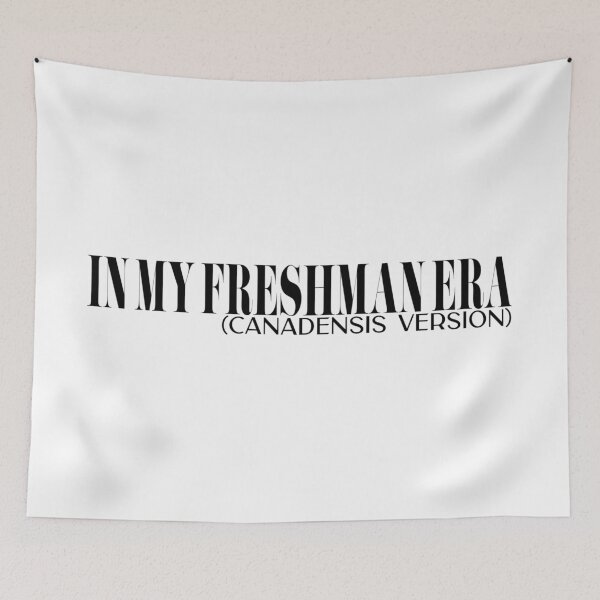 Item preview, In My Freshman Era designed and sold by CampStickerSpot.