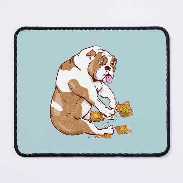 Item preview, English bulldog crochet designed and sold by piedaydesigns.