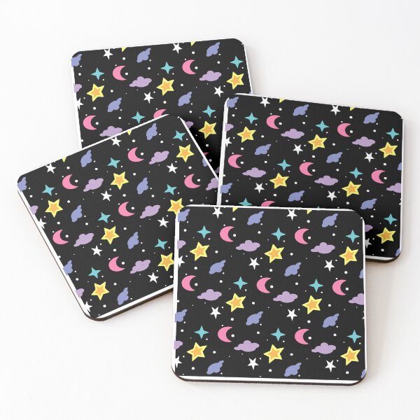 Item preview, Cute Starry Anime Print designed and sold by Lillessthanimp.