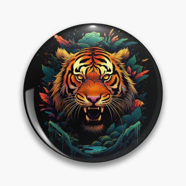 Item preview, Sailor tiger in digital artwork designed and sold by eyestetix.