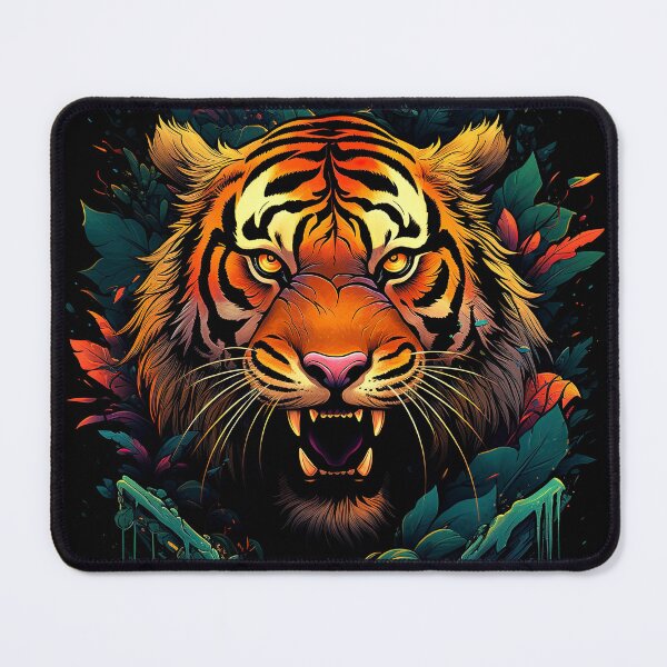 Item preview, Sailor tiger in digital artwork designed and sold by eyestetix.