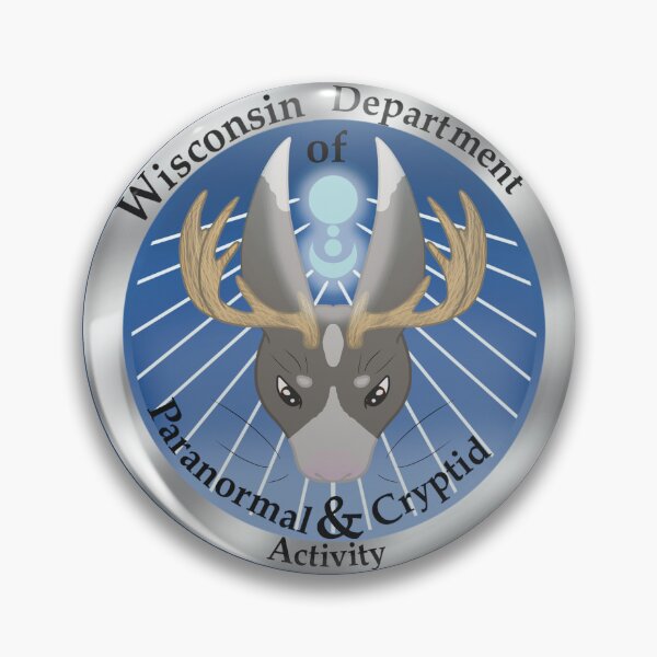 Item preview, Wisconsin Department of Paranormal and Cryptid Activity: Silver Agent designed and sold by Station-13.