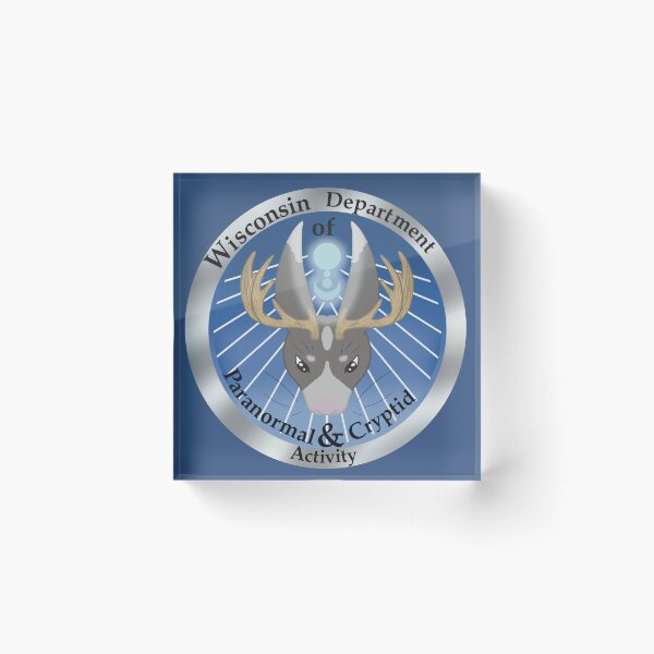 Item preview, Wisconsin Department of Paranormal and Cryptid Activity: Silver Agent designed and sold by Station-13.