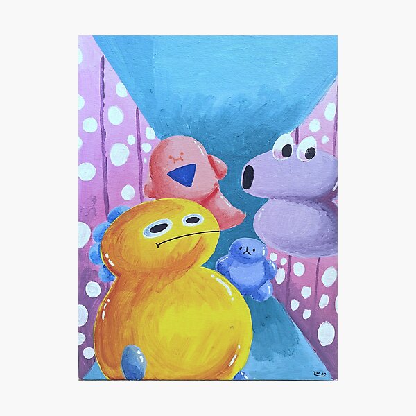 Pastel Maze Photographic Print
